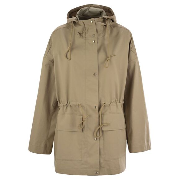 Moncler Women Gaillon - Cotton Hooded Parka